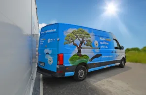 Branding car